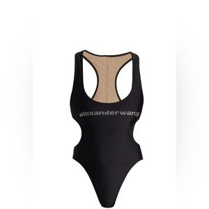 Used Alexander Wang Cutout Embellished Swimsuit